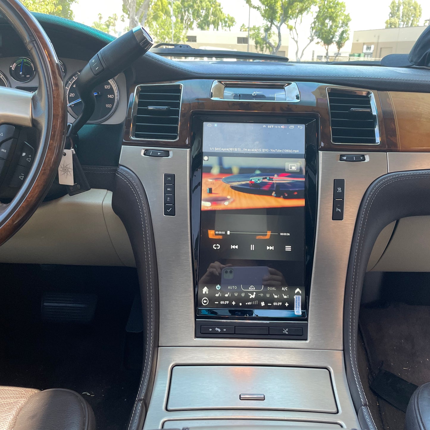 13.6" Android 13 VERTICAL SCREEN Navigation Radio for Cadillac Escalade 2007 - 2014 In-Dash audio/video players head unit stereo online Phoenix Automotive Android Radio Tesla-style T-style XL Large screen Vertical screen big screen Linkswell inc x knob joying Aucar auto AutoTecPro Navigation Systems Rhino dasaita American muscle nifty city merge screens seicane car radio