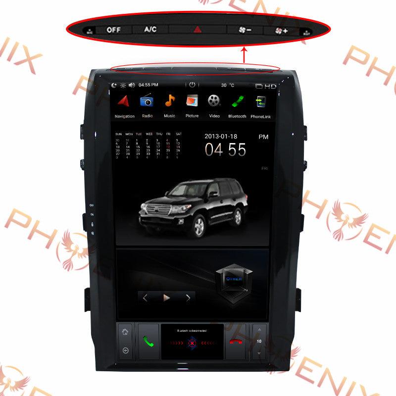 17" Vertical Screen Navi Radio for Toyota Land Cruiser LC200 2008 - 2015 | Phoenix Automotive