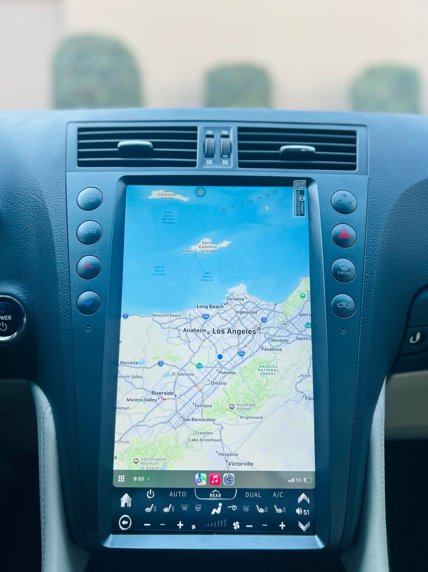 13.6" Vertical Screen Android 13 Fast boot Navigation Radio for Lexus GS 300 350 430 450h 460 2005 - 2011