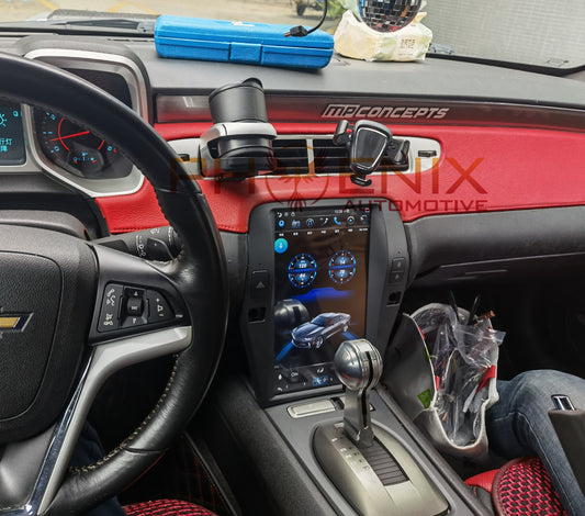 [ PX6 SIX-CORE ] 11.8" Vertical Screen Android 9.0 Navigation Radio for Chevrolet Camaro 2010 - 2015 - Smart Car Stereo Radio Navigation | In-Dash audio/video players online - Phoenix Automot