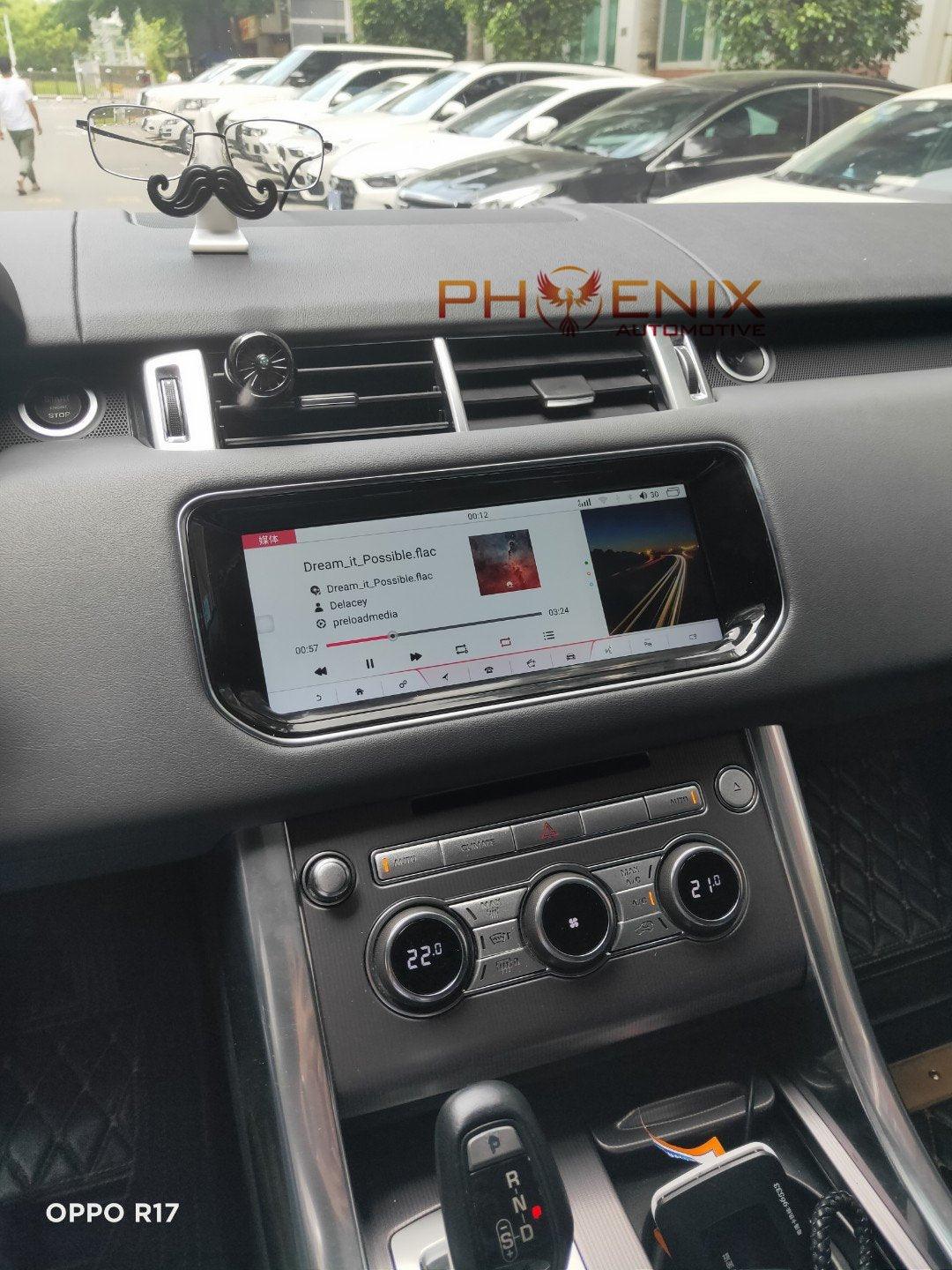 10.25" Qcta-core Android 10.0 Navigation Radio for Land Rover Range Rover Sport 2012 - 2016 | Phoenix Automotive