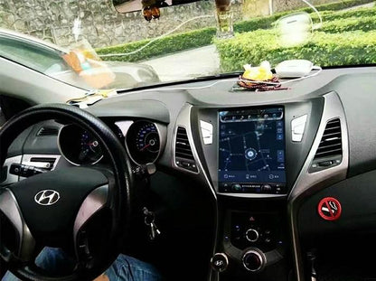 [ PX6 six-core ] 10.4" Vertical Screen Android 9 Fast boot Navi Radio for Hyundai Elantra 2011 - 2013 - Smart Car Stereo Radio Navigation | In-Dash audio/video players online - Phoenix Automo