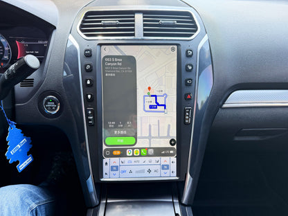 13.6" Android 13/14 Vertical Screen Navigation Radio for Ford Explorer 2011 - 2019