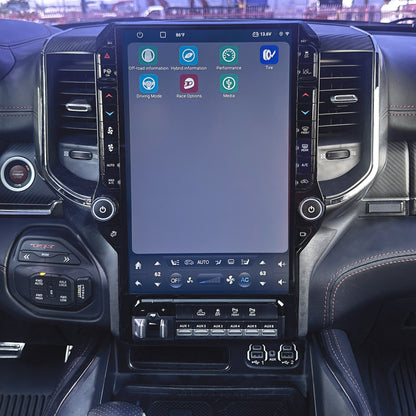 13.6/14.5” Android 13/14 Vertical Screen Navigation Radio for Dodge Ram 2019- 2024