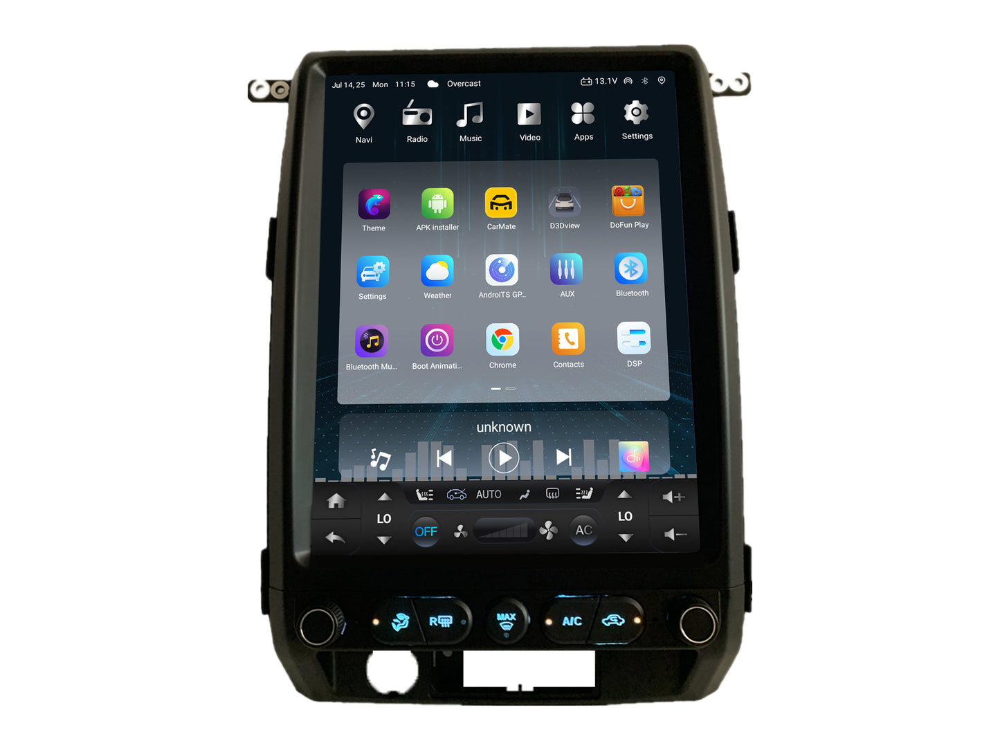[open box]13” Android 14 Vertical Screen Navigation Radio for Ford F-150 2009 - 2014