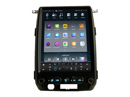 13” Android 14 Vertical Screen Navigation Radio for Ford F-150 2009 - 2014