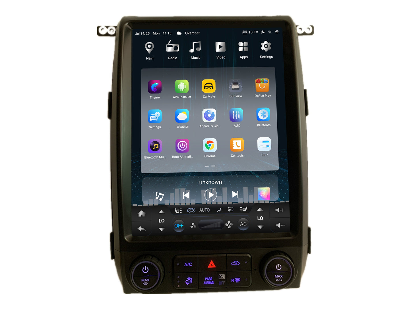 [open box]13” Android 14 Vertical Screen Navigation Radio for Ford F-150 2009 - 2014