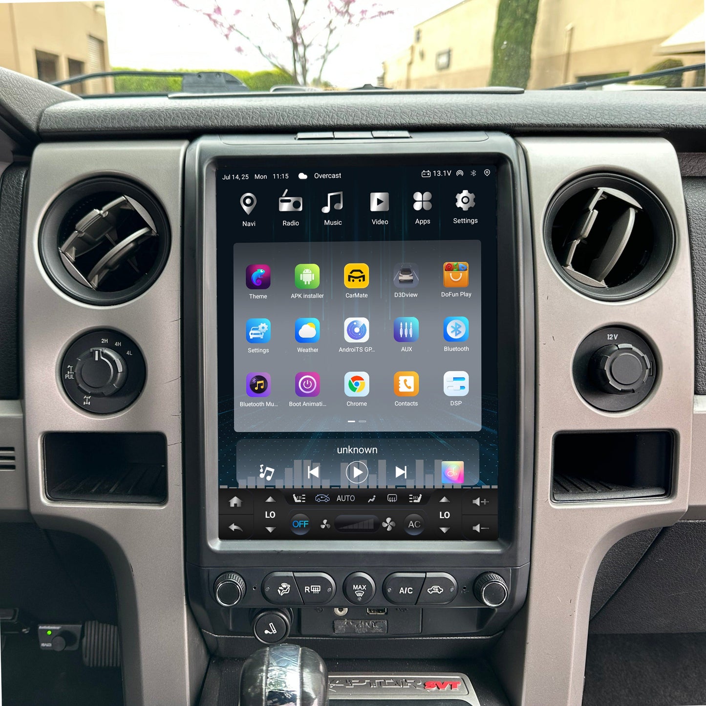 [open box]13” Android 14 Vertical Screen Navigation Radio for Ford F-150 2009 - 2014