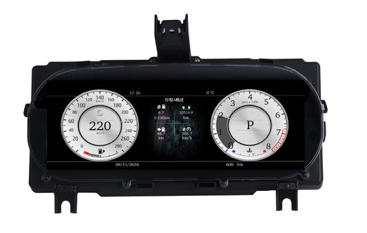 12.3 inch LCD Screen Digital Cluster Gauge for Land Rover Discovery Sport 2015-2019 Speedometer Replacement Dashboard Instrument Cluster Digital Display Panel