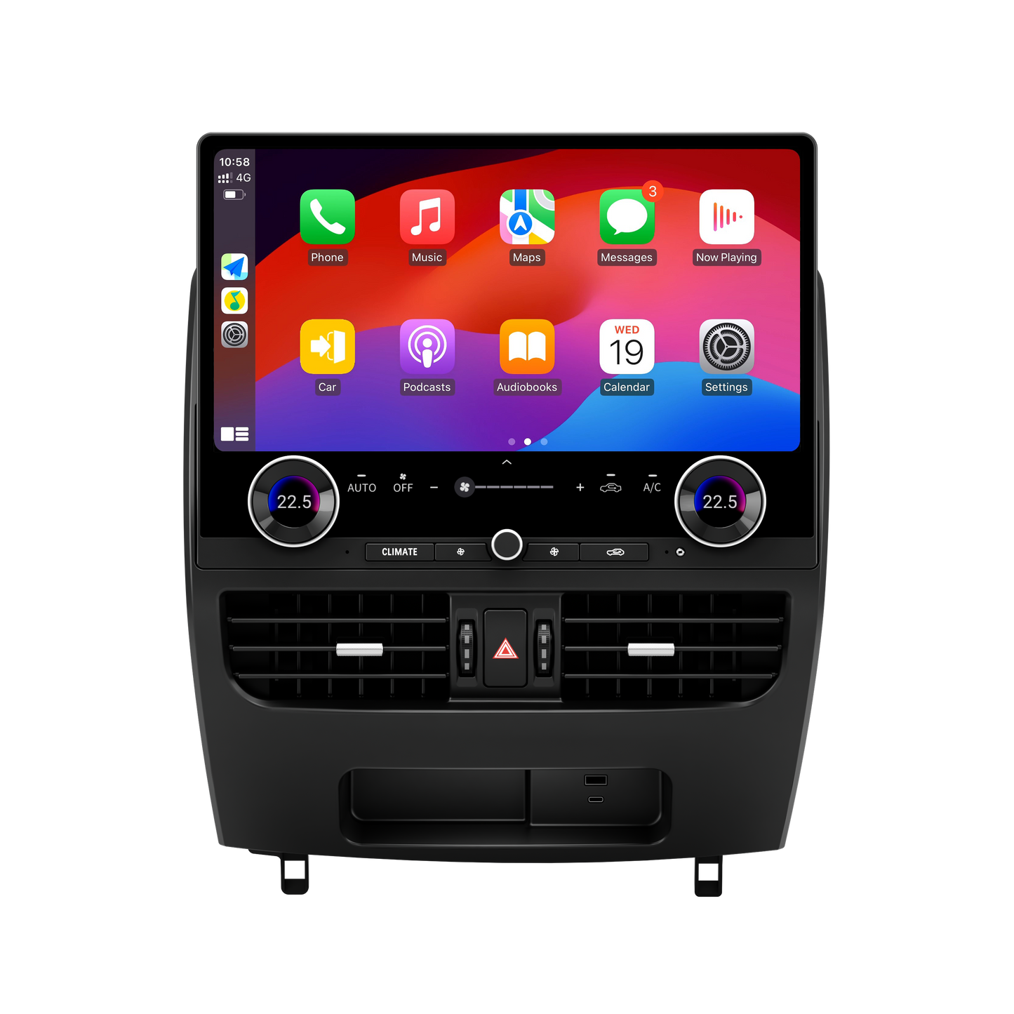 16.8" Android 13 Fast boot Navigation Radio for 2002 - 09 Toyota Prado 2004 - 2009 Lexus GX470