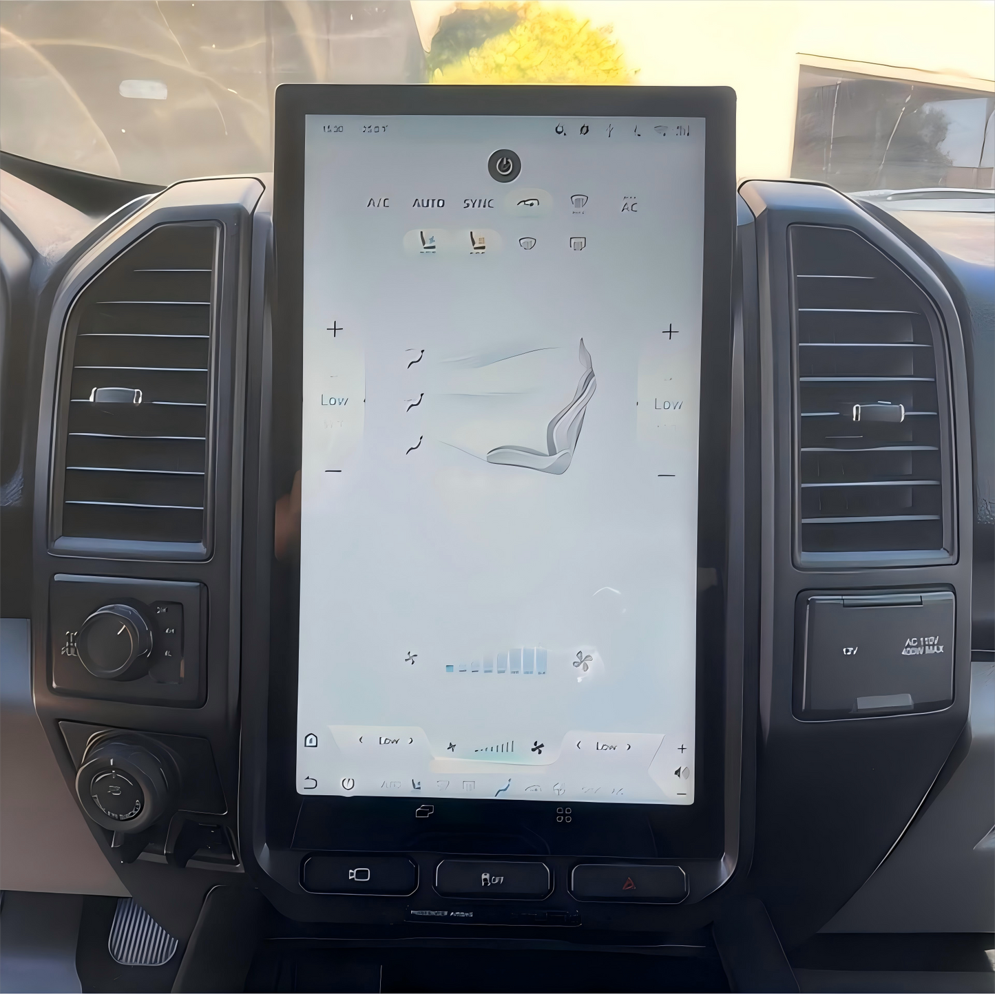 16” Android 13/14 Vertical Screen Navigation Radio for Ford F-150 F-250 F-350 F-450 F-550 2015-2020