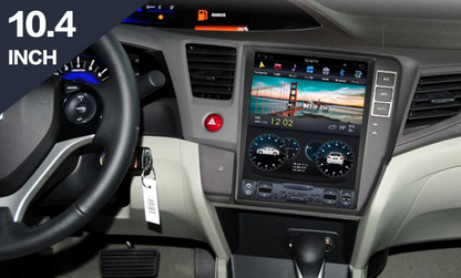 [ G6 octa-core ] 10.4" Vertical Screen Android 11 Fast boot Navigation Radio for Honda Civic 2012 | Phoenix Automotive