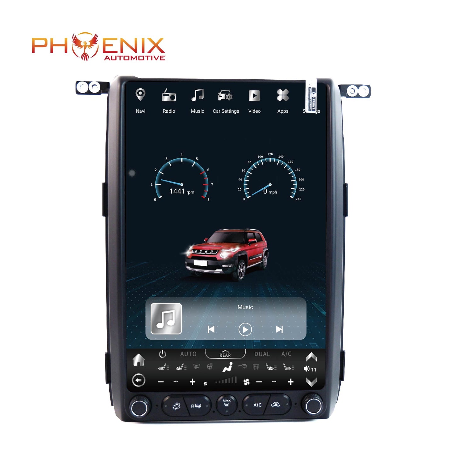 13/14.5” Android 13/14 Vertical Screen Navigation Radio for Ford F-150 2009 - 2012