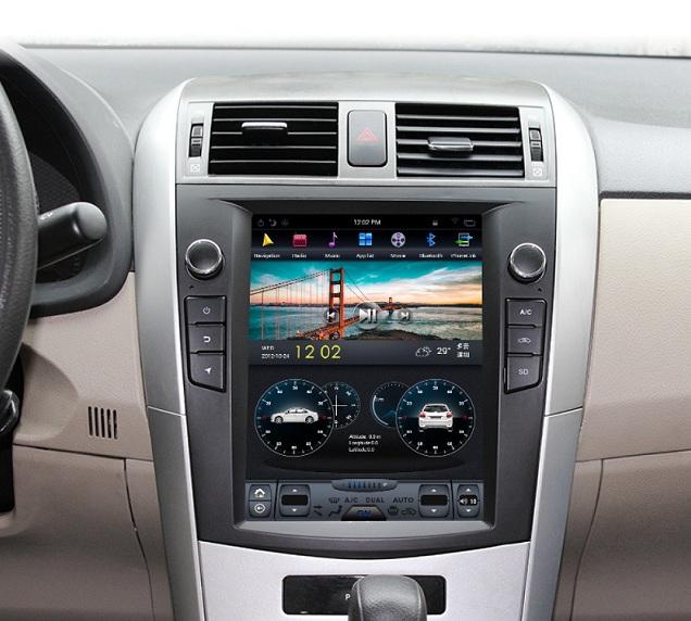 [ G6 octa-core ] 10.4" Vertical Screen Android 11 Fast Boot Navigation Radio for Toyota Corolla 2006 - 2013 - Smart Car Stereo Radio Navigation | In-Dash audio/video players online - Phoenix 