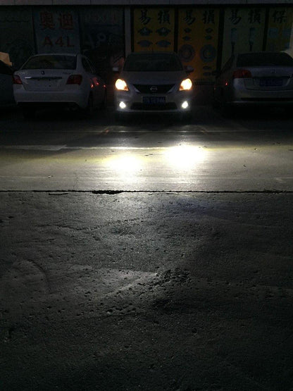 Pair OEM LED Fog Light Assembly for Nissan Altima(Coupe) Maxima Murano Sentra Rogue Versa Pathfinder - Smart Car Stereo Radio Navigation | In-Dash audio/video players online - Phoenix Automot