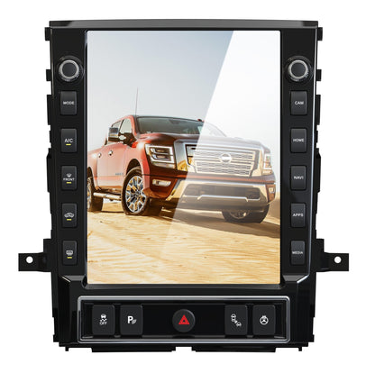 [Open box] 13” Android 9 / 10 Vertical Screen Navigation Radio for Nissan Titan (XD) 2020 - 2021