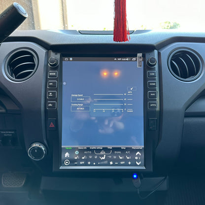 [ New ] 13” Android 13 Vertical Screen Navigation Radio for Toyota Tundra 2014 - 2021 | Phoenix Automotive
