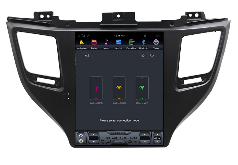 [ G6 octa-core ] 10.4" Vertical Screen Android 11 Fast Boot Navigation Radio for Hyundai Tucson 2016 - 2018 | Phoenix Automotive