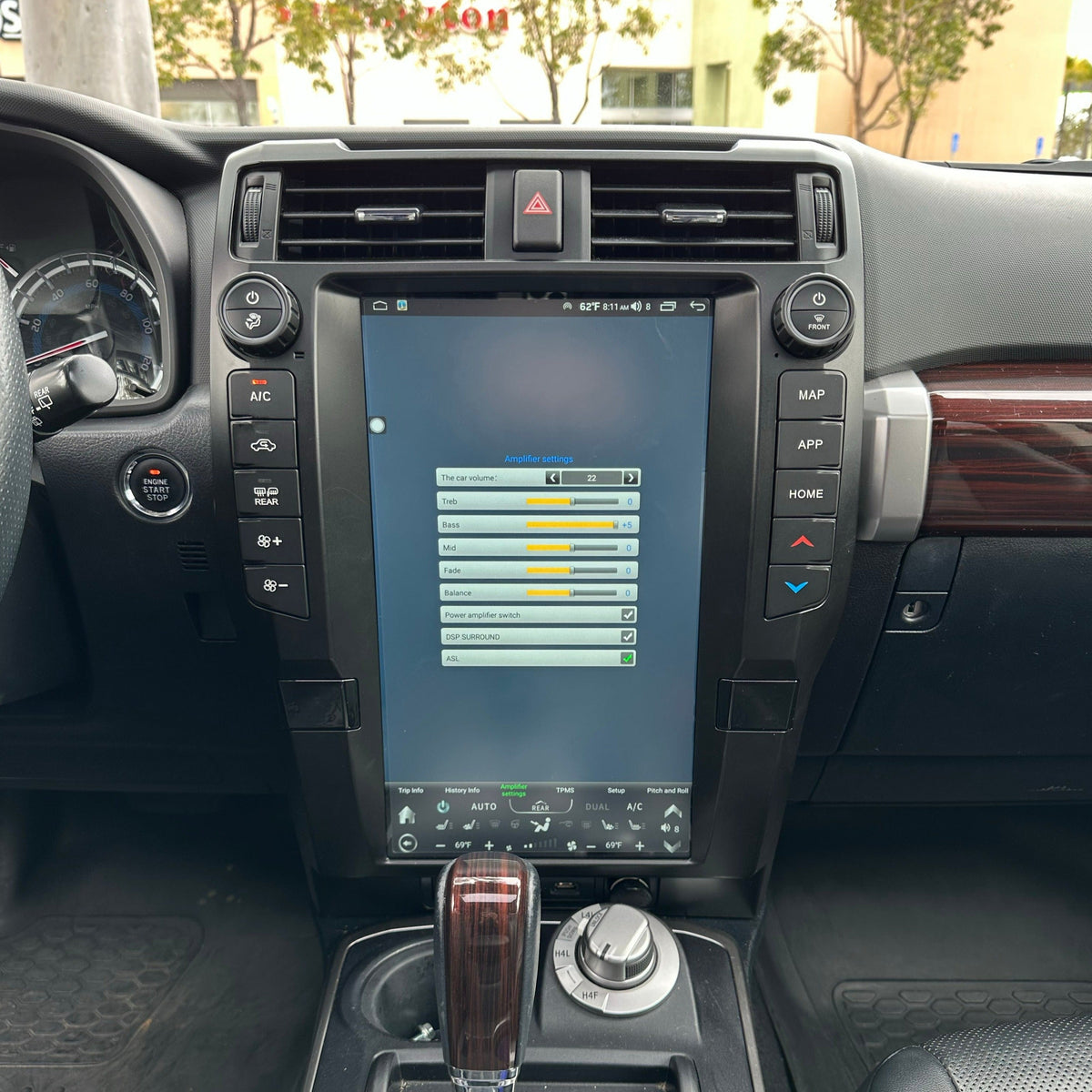 [SC7870/Qualcomm6125] 16" Vertical Screen Android 12/13 fast boot Navi Radio for Toyota 4Runner 2010 - 2023 | Phoenix Automotive