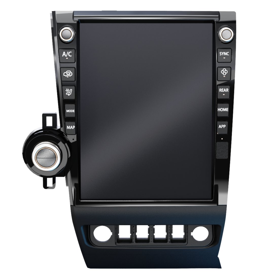 13" Android Fast boot Vertical Screen Navigation Radio for Toyota Tundra 2007 - 2013 Sequoia 2008 - 2022 | Phoenix Automotive