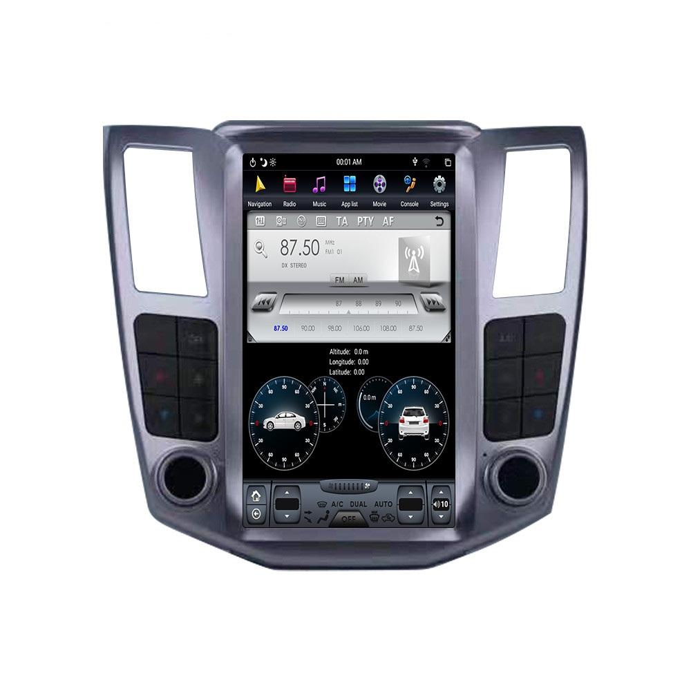 [Open box] [ PX6 SIX-CORE ] 11.8" Vertical Screen Android 9 Fast boot Navigation Radio for Lexus RX RX300 RX330 RX350 RX400h 2003 - 2008 - Smart Car Stereo Radio Navigation | In-Dash audio/vi