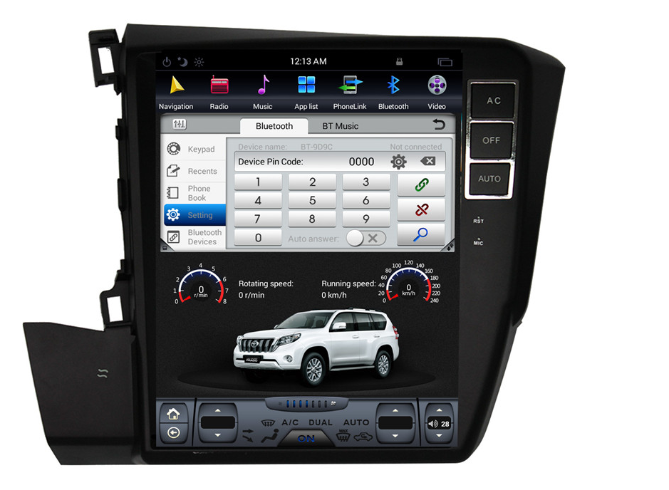 [ G6 octa-core ] 10.4" Vertical Screen Android 11 Fast boot Navigation Radio for Honda Civic 2012 | Phoenix Automotive