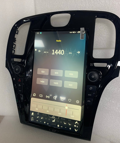 13.6" Vertical Screen Android 12 Navigation Radio for Chrysler 300 300C 300S 2011 - 2023 | Phoenix Automotive
