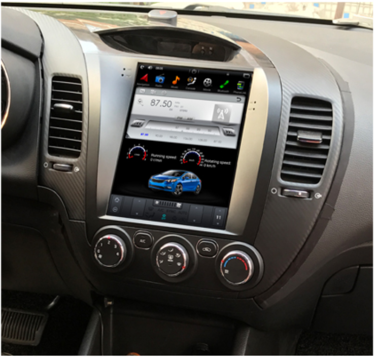 [ PX6 six-core ] 10.4" Vertical Screen Android 9 Fast boot Navigation Radio for Kia Cerato Forte K3 2012 - 2018 | Phoenix Automotive