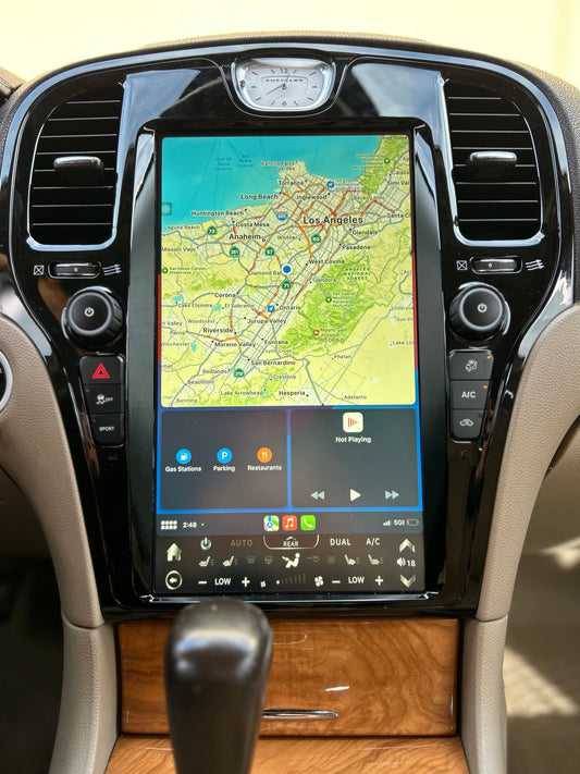 [open box] 13.6" Vertical Screen Android 13 Navigation Radio for Chrysler 300 300C 300S 2011 - 2023