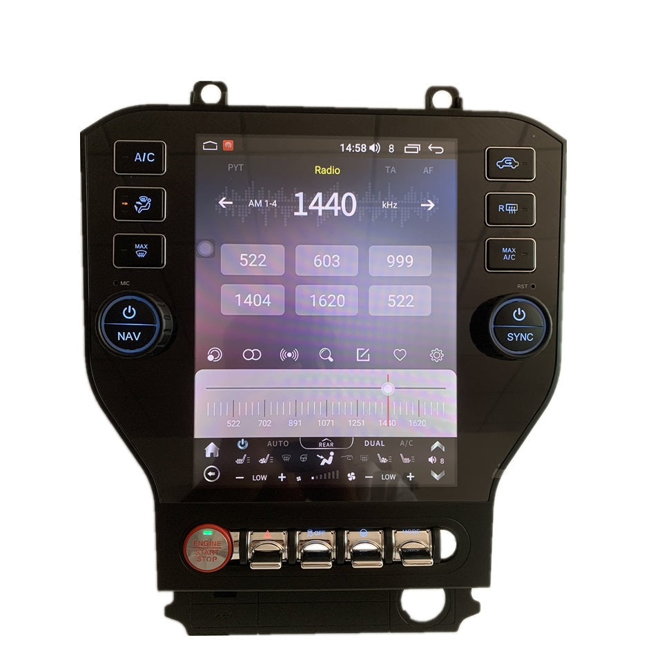 10.4" Vertical Screen Android 13 Fast boot Navigation Radio for Ford Mustang 2015 - 2023 | Phoenix Automotive