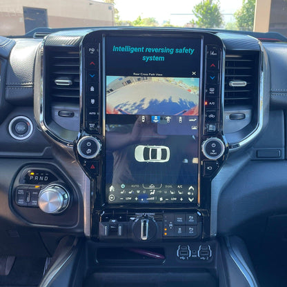 [Open box] 13.6” Android 10 Vertical Screen Navigation Radio for Dodge Ram 2019- 2022 In-Dash audio/video players head unit stereo online Phoenix Automotive Android Radio Tesla-style T-style XL Large screen Vertical screen big screen Linkswell inc x knob joying Aucar auto AutoTecPro Navigation Systems Rhino dasaita American muscle nifty city merge screens seicane car radio