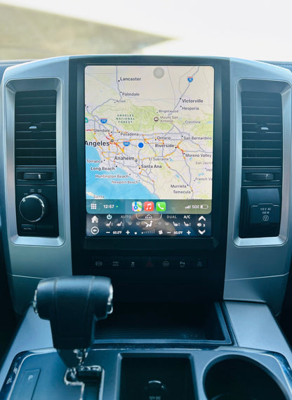 12.1“ or 13" Android 13/14 Fast boot Vertical Screen Navi Radio for Dodge Ram 2009 - 2018