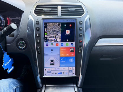 13.6" Android 13/14 Vertical Screen Navigation Radio for Ford Explorer 2011 - 2019