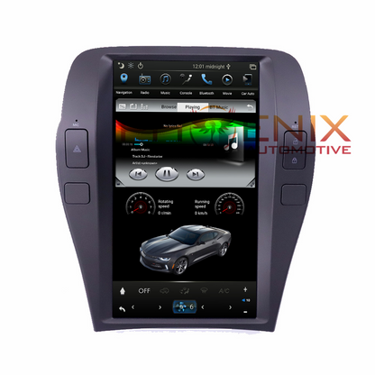 [ PX6 SIX-CORE ] 11.8" Vertical Screen Android 9.0 Navigation Radio for Chevrolet Camaro 2010 - 2015 - Smart Car Stereo Radio Navigation | In-Dash audio/video players online - Phoenix Automot