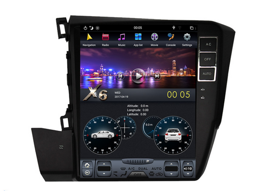 [ G6 octa-core ] 10.4" Vertical Screen Android 11 Fast boot Navigation Radio for Honda Civic 2012 | Phoenix Automotive