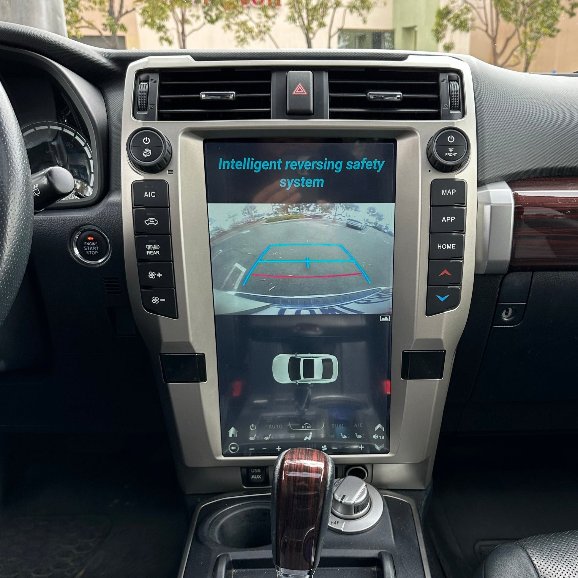 [SC7870/Qualcomm6125] 16" Vertical Screen Android 12/13 fast boot Navi Radio for Toyota 4Runner 2010 - 2023 | Phoenix Automotive