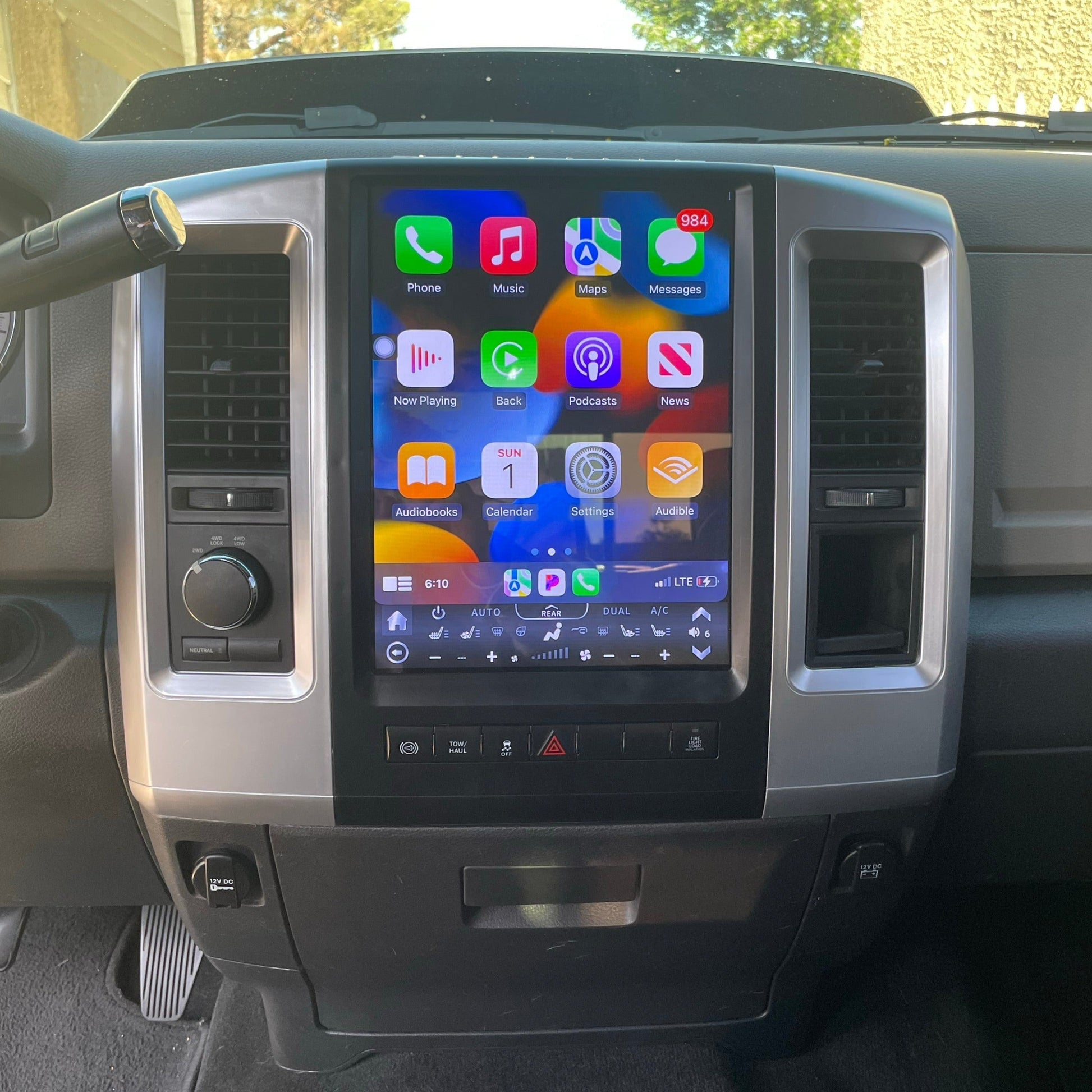 12.1“ or 13" Android 13 Fast boot Vertical Screen Navi Radio for Dodge Ram 2009 - 2018 | Phoenix Automotive