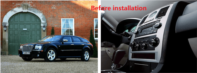 9" Octa-core Android Navigation Radio for Chrysler 300C 2004-2008 - Smart Car Stereo Radio Navigation | In-Dash audio/video players online - Phoenix Automotive