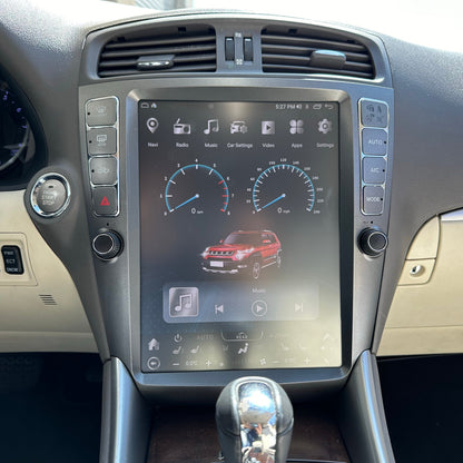 12" Vertical Screen Android 13 Fast Boot Navigation Radio for Lexus IS 250 IS 300 IS 350 2005 - 2012 | Phoenix Automotive