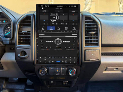 14.5” Android 14 Vertical Screen Navigation Radio for Ford F-150 F-250 F-350 F-450 F-550 2015-2020 Expedition 2018 - 2021