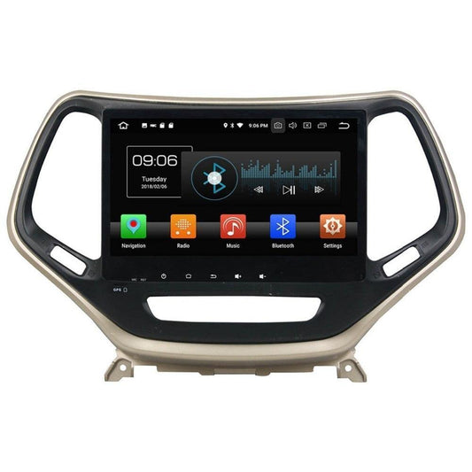 10.2" Octa-Core Android Navigation Radio for Jeep Cherokee 2017 - 2019 - Smart Car Stereo Radio Navigation | In-Dash audio/video players online - Phoenix Automotive