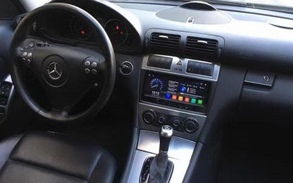 8.8" Octa-core Metal Trim Android Navigation Radio for Mercedes Benz C CLK W203 C200 C230 C320 CLK350 - Smart Car Stereo Radio Navigation | In-Dash audio/video players online - Phoenix Automo