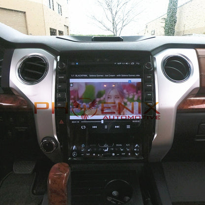 [ New ] 13” Android 13 Vertical Screen Navigation Radio for Toyota Tundra 2014 - 2021 | Phoenix Automotive