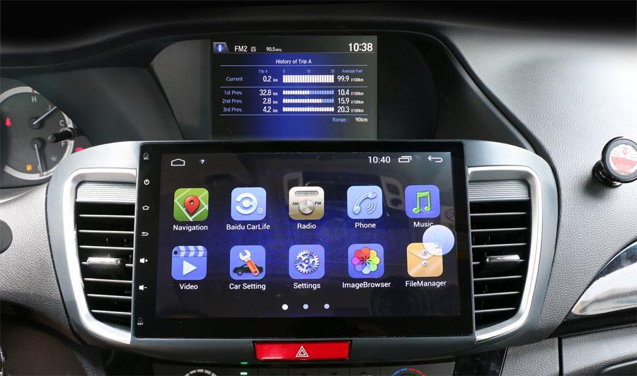 [Open box] 10.1" Octa-Core Android Navigation Radio for Honda Accord 2013 - 2017 - Smart Car Stereo Radio Navigation | In-Dash audio/video players online - Phoenix Automotive