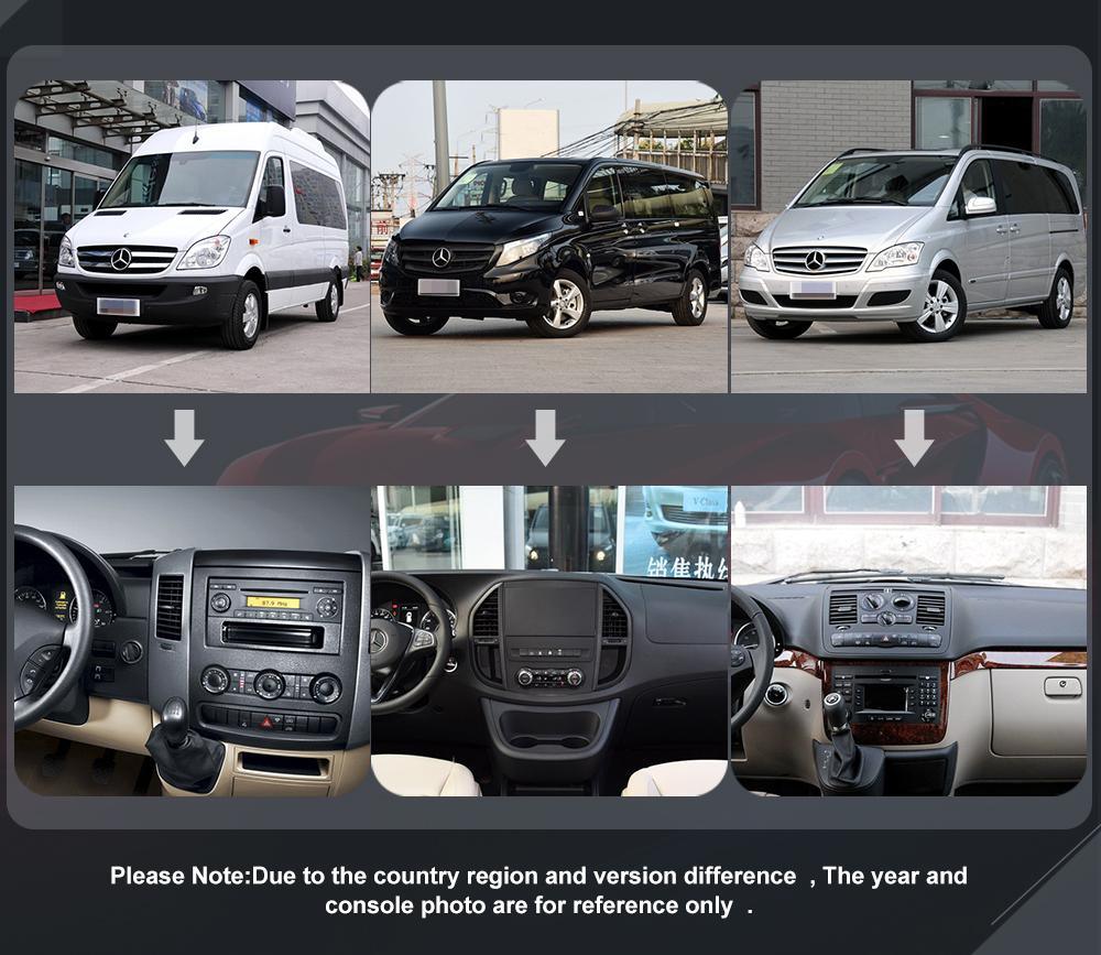 7" Octa-Core Android Navigation Radio for Mercedes-Benz A-class B-class Sprinter 2006 - 2012 - Smart Car Stereo Radio Navigation | In-Dash audio/video players online - Phoenix Automotive