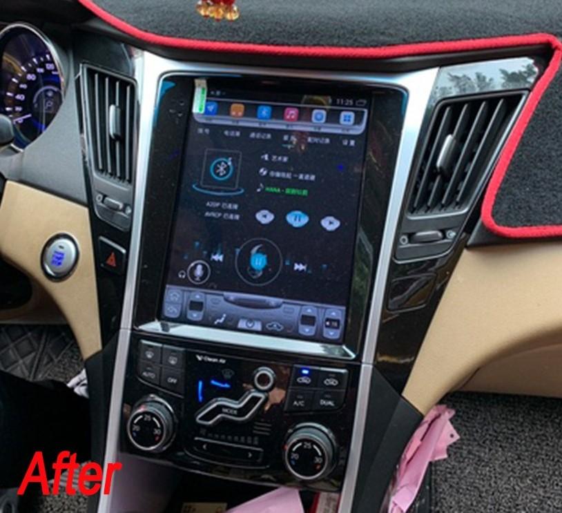 [ PX6 Six- core ] 10.4" Vertical Screen Android 9.0 Navigation Radio for Hyundai Sonata 2011 - 2014 - Smart Car Stereo Radio Navigation | In-Dash audio/video players online - Phoenix Automoti