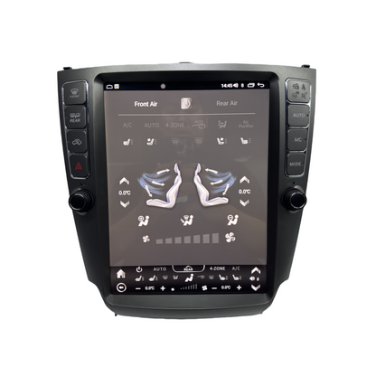 12" Vertical Screen Android 13 Fast Boot Navigation Radio for Lexus IS 250 IS 300 IS 350 2005 - 2012 | Phoenix Automotive