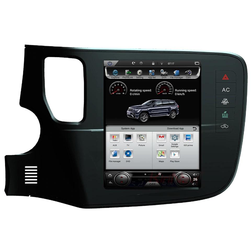 [ PX6 six-core ] 10.4" Android 9 Fast boot Navigation Radio for Mitsubishi Outlander 2014 - 2019 In-Dash audio/video players head unit stereo online Phoenix Automotive Android Radio Tesla-style T-style XL Large screen Vertical screen big screen Linkswell inc x knob joying Aucar auto AutoTecPro Navigation Systems Rhino dasaita American muscle nifty city merge screens seicane car radio