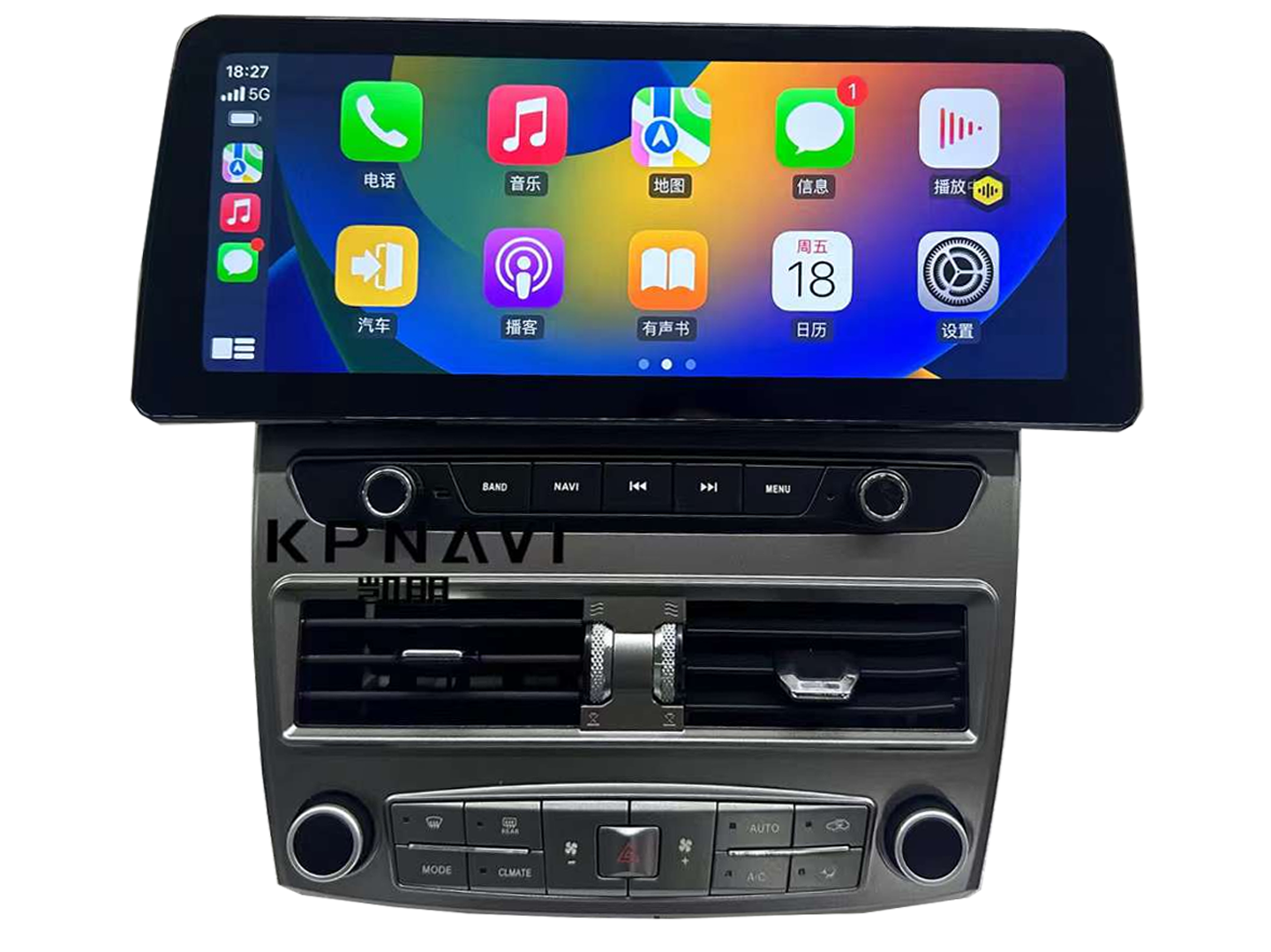 12.3 Inch Android 14 Universal Car Radio Stereo Android Auto Carplay for Lexus LS430 2004-2005