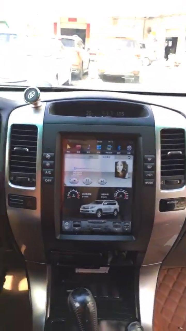 Open Box 10.4" Vertical Screen Android Navigation Radio for Toyota Land Cruiser Prado 2003 - 2009 In-Dash audio/video players head unit stereo online Phoenix Automotive Android Radio Tesla-style T-style XL Large screen Vertical screen big screen Linkswell inc x knob joying Aucar auto AutoTecPro Navigation Systems Rhino dasaita American muscle nifty city merge screens seicane car radio